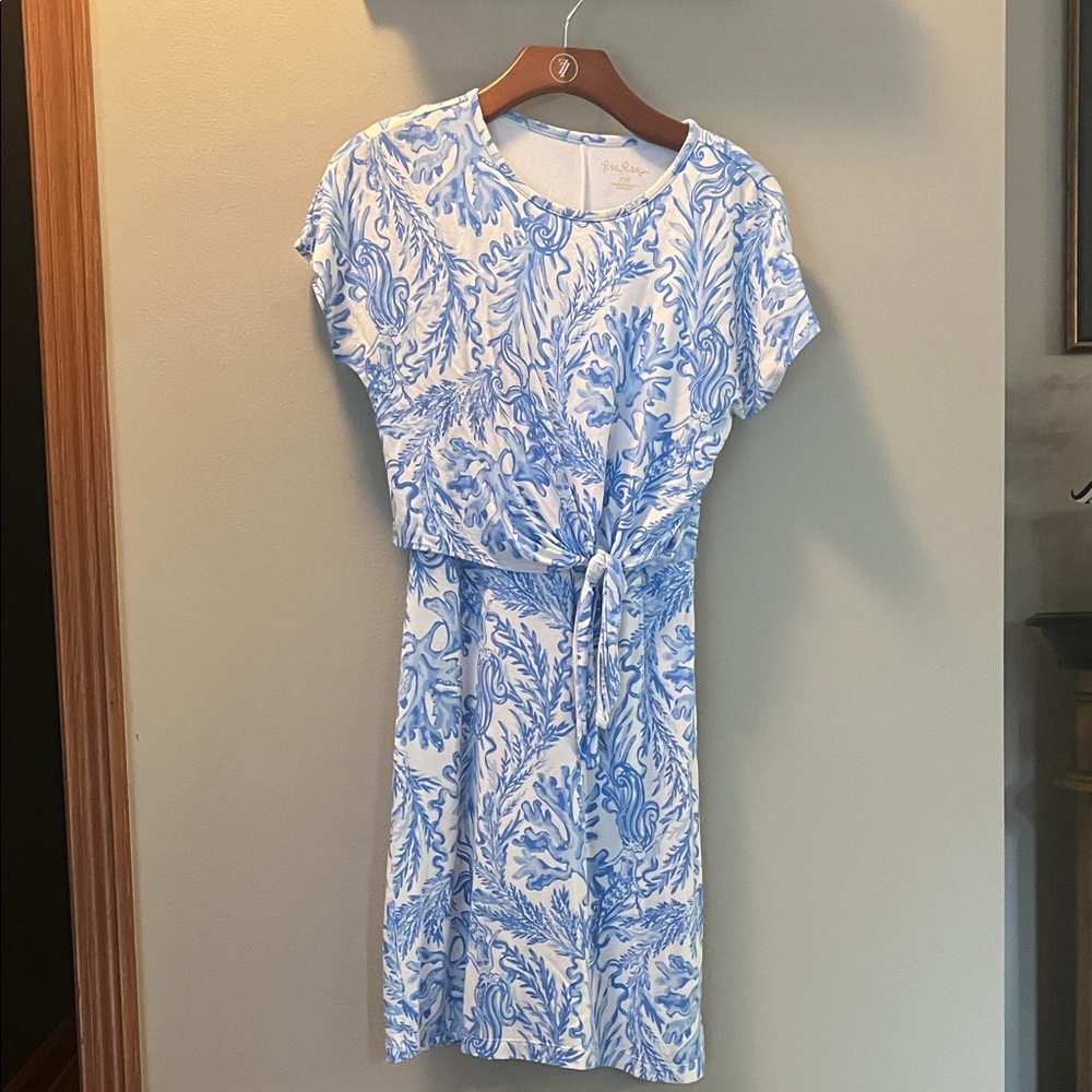 Lilly Pulitzer Blue and White dress